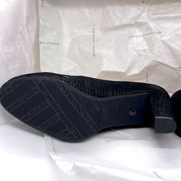 NEW IN BOX Sacha London FRAN Leather 3” Pump Heels - Picture 6 of 15